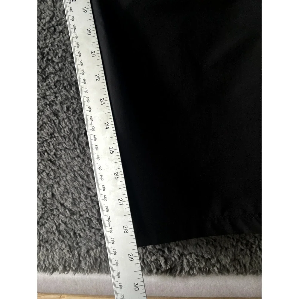 Abercrombie & Fitch Mens XL Black Skinny Taper Stretch Elastic Waist Pants